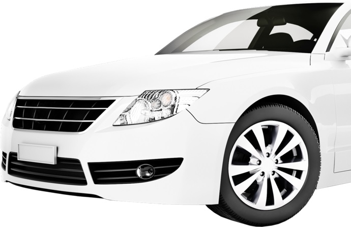 White Car Cutoff